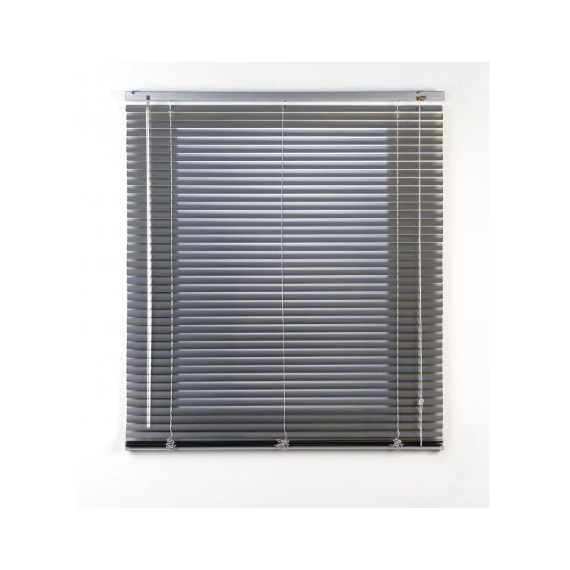 foto del prodotto veneziana in alluminio techno grigio, 120x250 cm