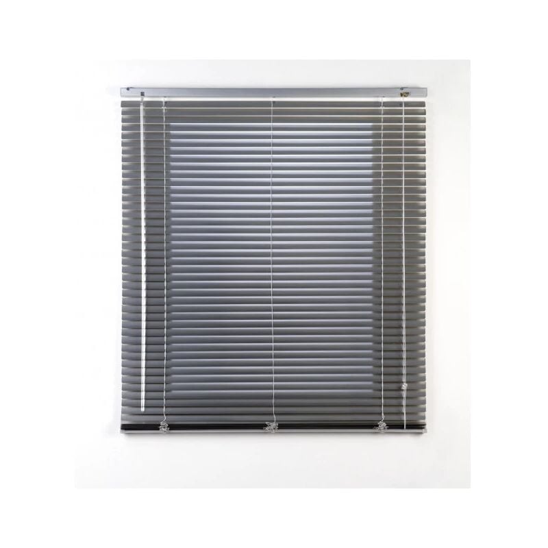 foto del prodotto veneziana in alluminio techno grigio, 45x130 cm