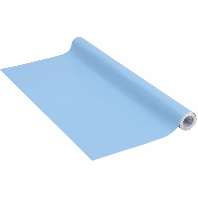foto del prodotto venilia klebefolie unimatt karibikblau 67,5 cm x 200 cm pellicole opache in tinta unita caraibes, adesivo, decorativo, foglio autoadesivo, pvc,