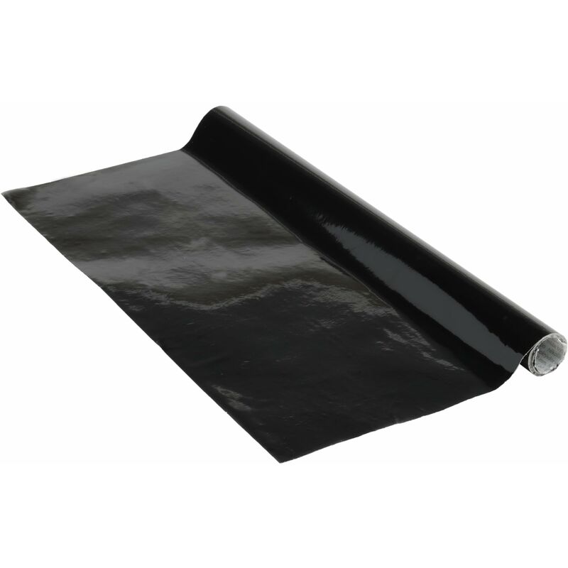 foto del prodotto venilia pellicola adesiva, nero opaco, 45cm x 1,5m, spessore 95 , pellicola autoadesiva per mobili o cucina, carta da parati, pvc senza ftalati,