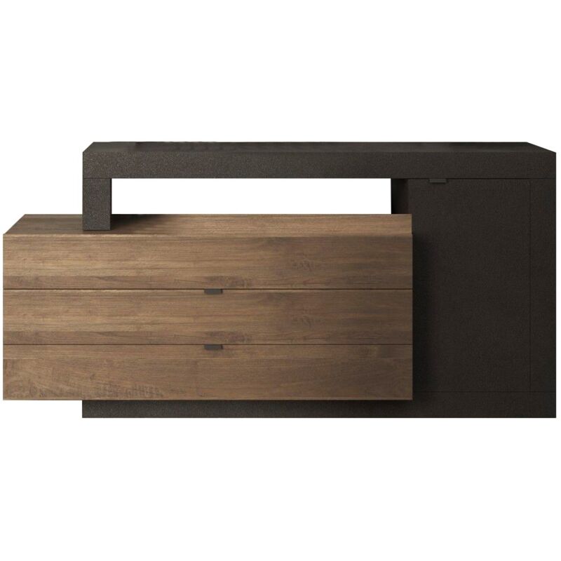 foto del prodotto vente unique buffet 1 porta e 3 cassetti journey l160 cm