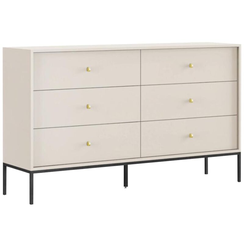foto del prodotto vente unique com 6 cassetti beige bogdan