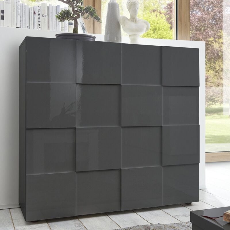 foto del prodotto vente unique credenza 2 ante in legno l121 cm dama