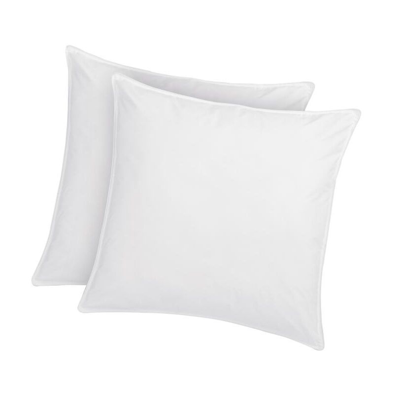 foto del prodotto vente unique guanciale trattamento antiacaro naturale greencare 60 x 60 cm 550 g bianco cotone lotto di 2 azylia