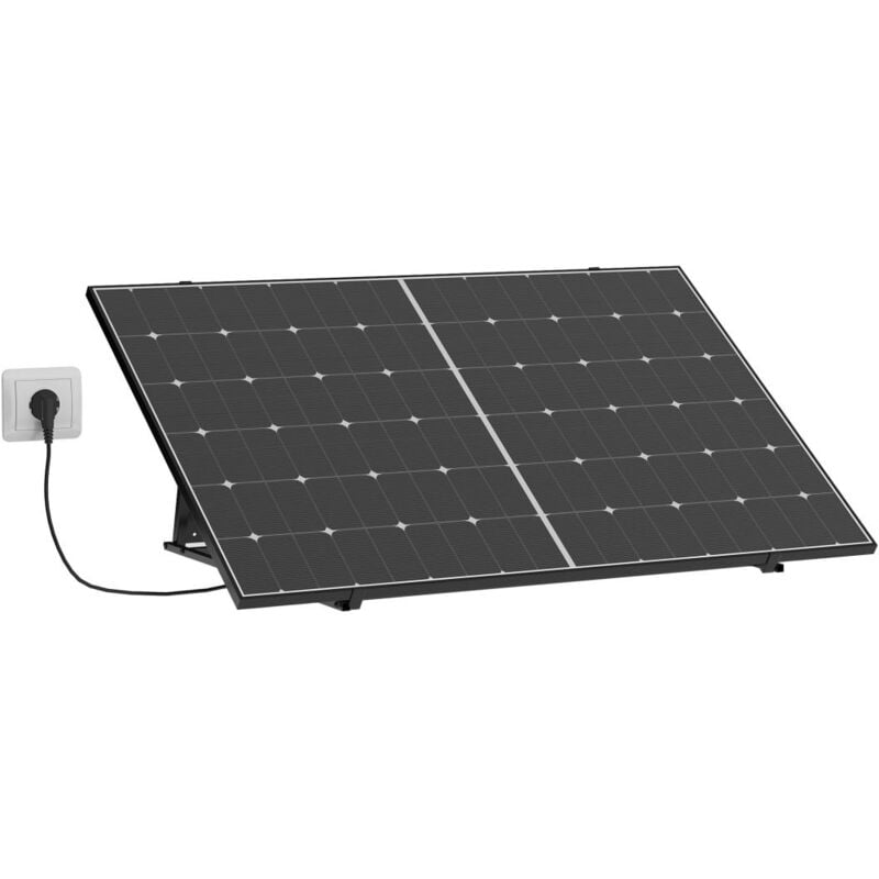 foto del prodotto vente unique kit pannello solare plug play 425 w luminoser