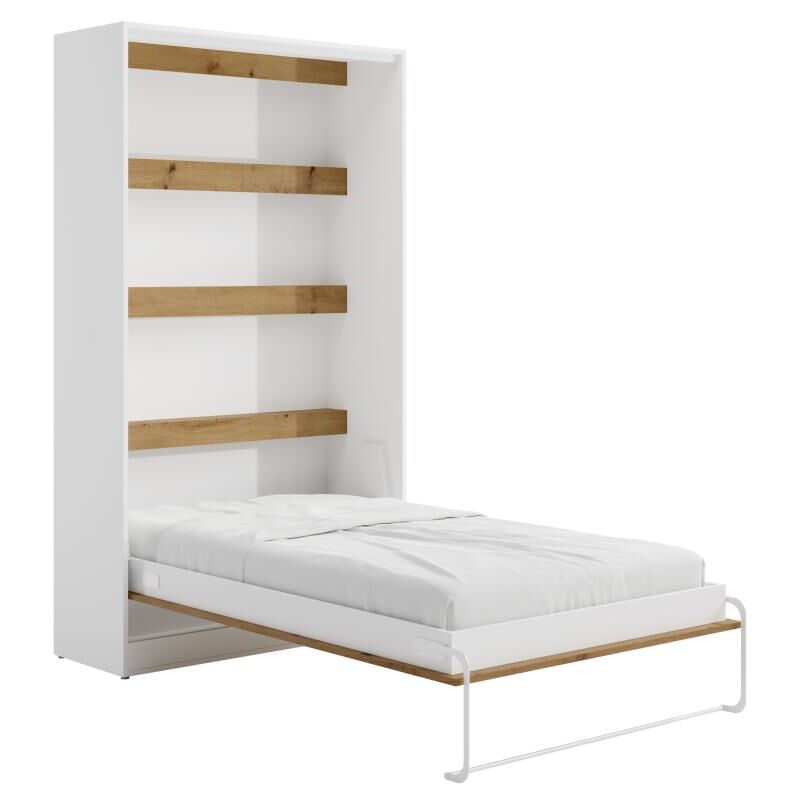 foto del prodotto vente unique letto estraibile 120 x 200 cm apertura verticale manuale con led bianco e naturale rapili