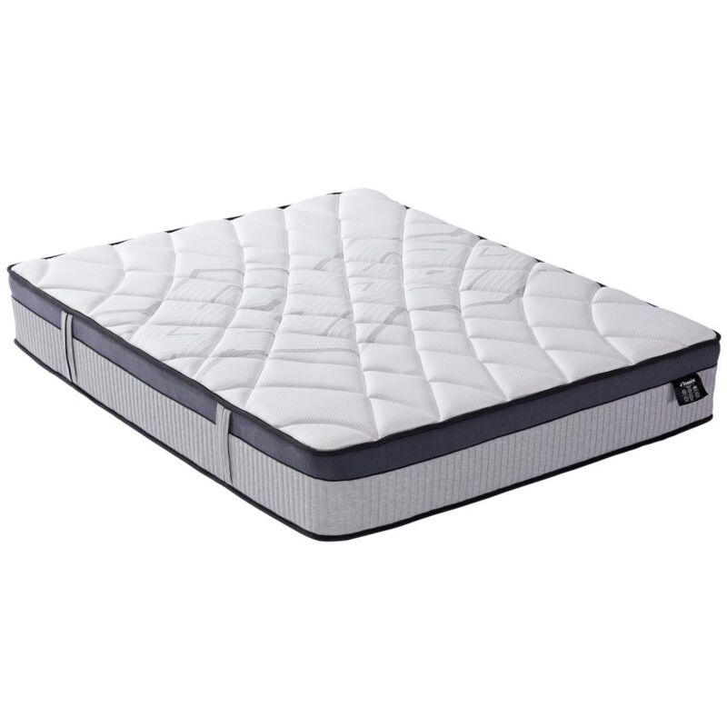 foto del prodotto vente unique materasso 160 x 200 cm ibrido molle insacchettate 5 zone memory foam sp. 30 cm patnos di ysm e