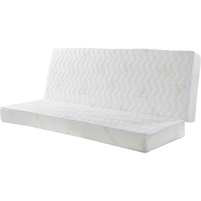 foto del prodotto vente unique materasso clic clac aloe vera 130 x 190 cm sp.16 cm aloha di naturea 