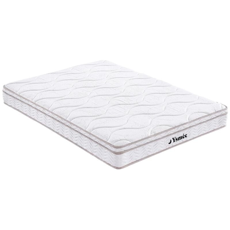 foto del prodotto vente unique materasso matrimoniale a molle 3 zone e memory foam 160 x 200 cm wolkentanz di ysm e