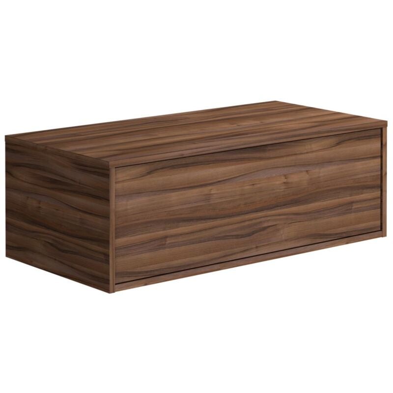 foto del prodotto vente unique mobile sotto lavabo sospeso 94 cm naturale scuro teana ii