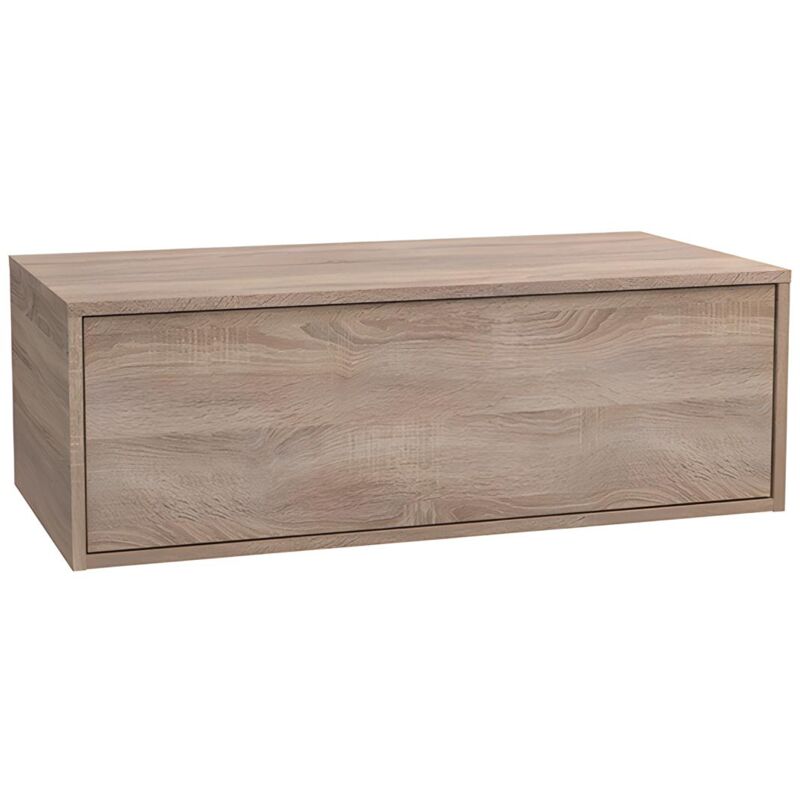 foto del prodotto vente unique mobile sotto lavabo sospeso naturale chiaro 94 cm teana ii