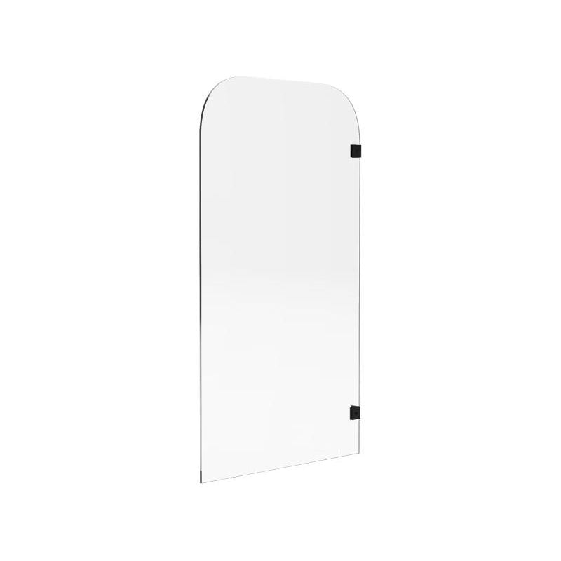 foto del prodotto vente unique parete per vasca da bagno reversibile con angoli arrotondati 80 x 140 cm stile industriale timour