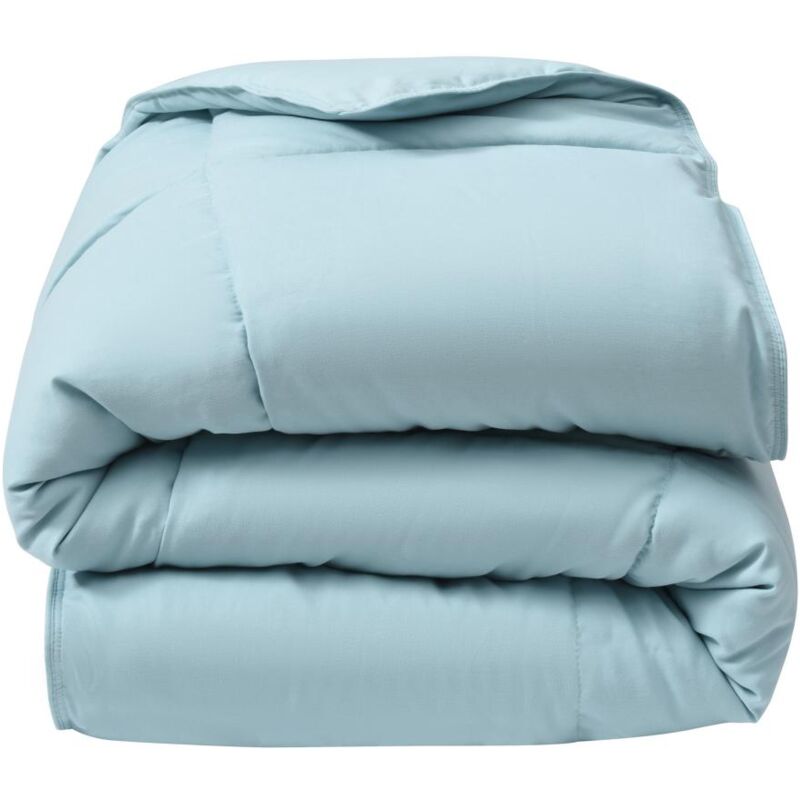 foto del prodotto vente unique piumino leggero per bambini 140x200cm 180g m fibra di soia setoso al tatto blu thermo control