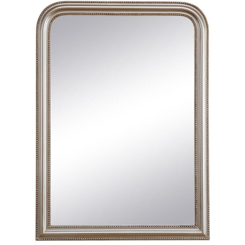 foto del prodotto vente unique specchio l. 80 x h. 110 cm in legno di paulownia champagne stile vintage heloise