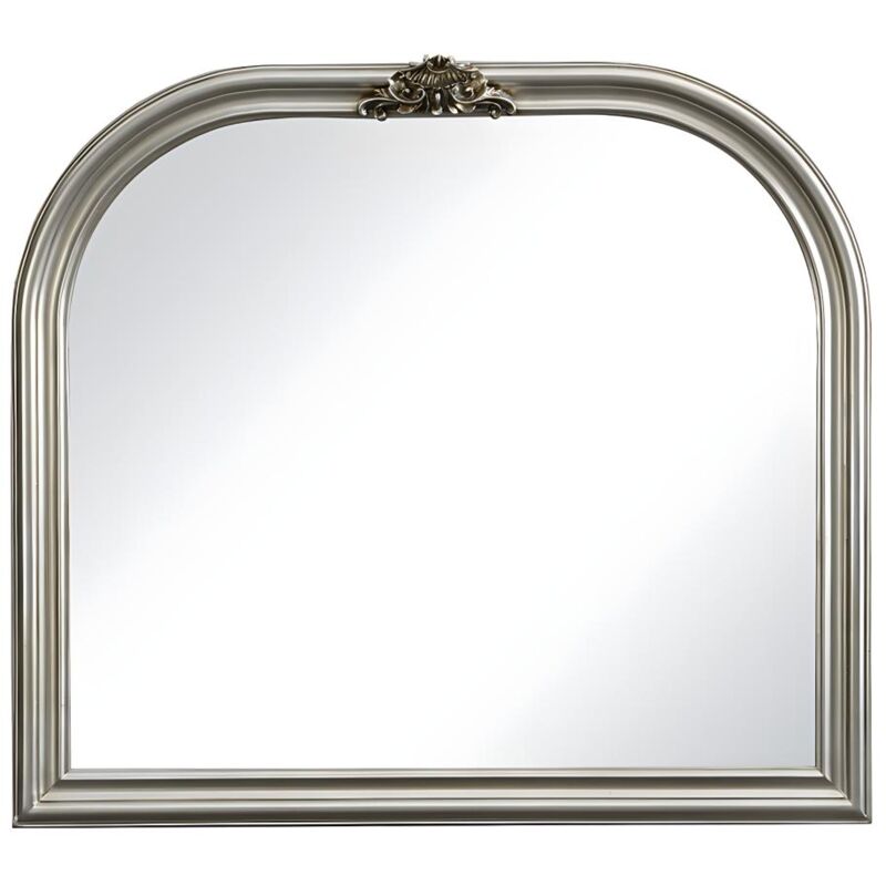 foto del prodotto vente unique specchio legno di paulownia h81 cm argento izey
