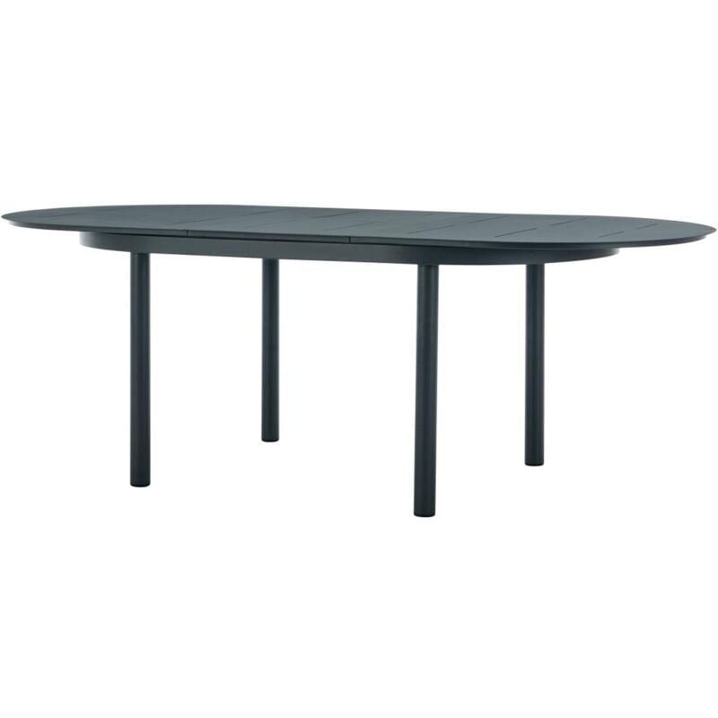 foto del prodotto vente unique tavolo da pranzo da giardino allungabile in alluminio l.170 240 cm antracite lottys di mylia