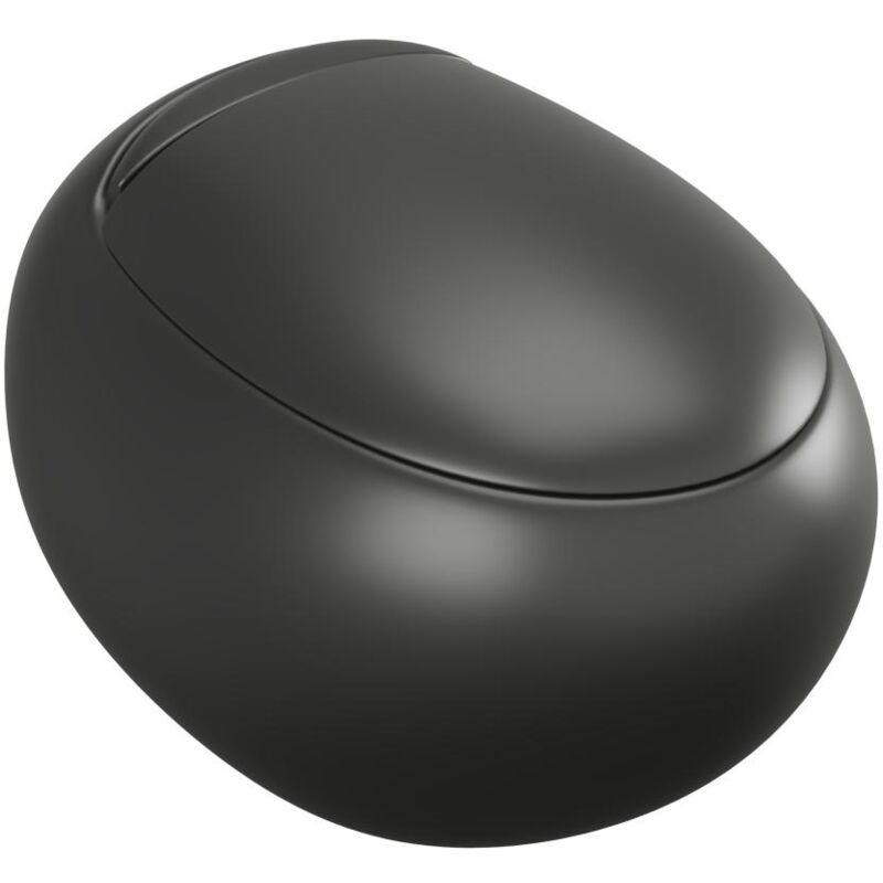foto del prodotto vente unique wc sospeso nero opaco in ceramica huro ii