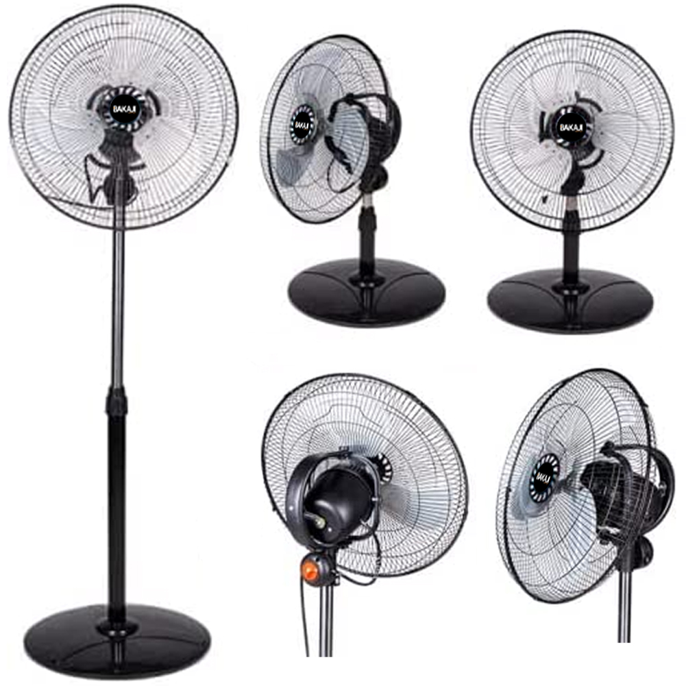 foto del prodotto ventilatore a piantana 3in1 base tonda pala 40 cm oscillante 60w 3 velocit 