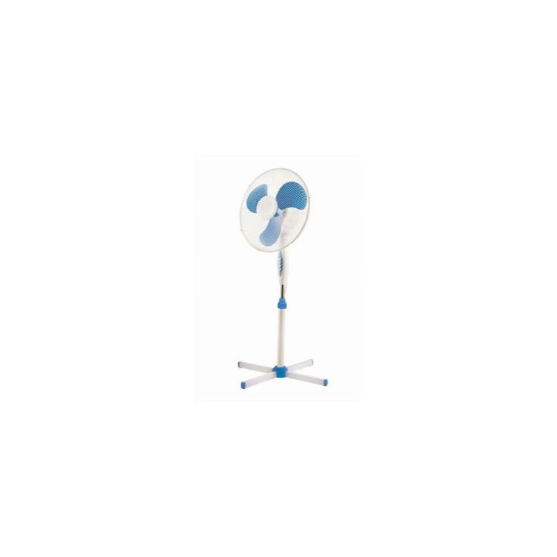 foto del prodotto ventilatore a piantana 45w con base a croce h130cm