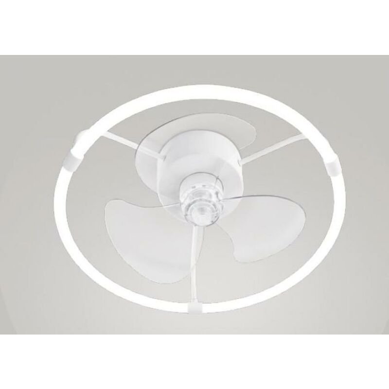 foto del prodotto ventilatore a plafone led perenz lem 30w 3 pale bianco 7176bct