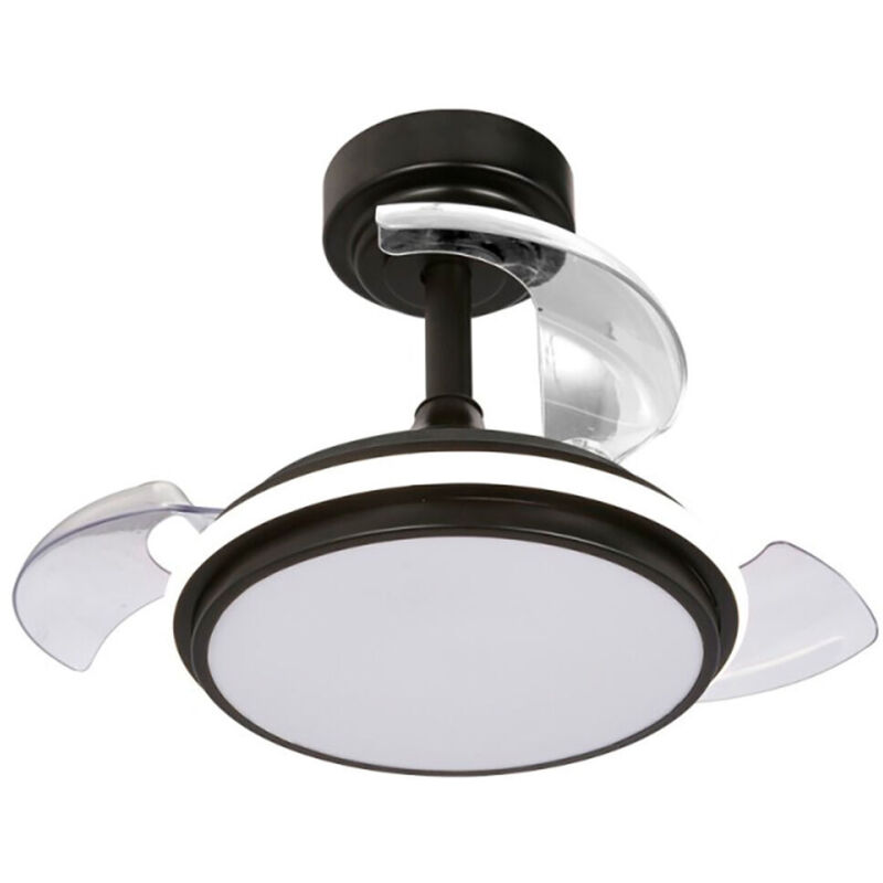 foto del prodotto ventilatore antila mini xs nero led 35w 3000lm cct