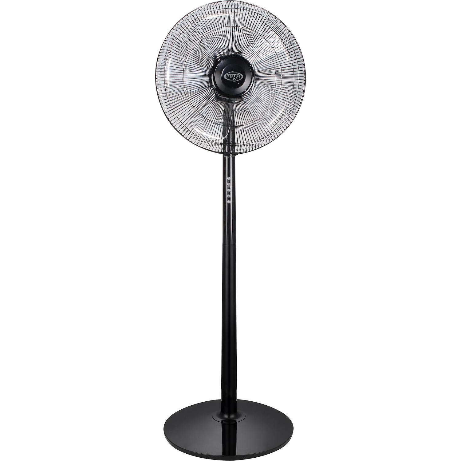 foto del prodotto ventilatore argo standy evo black a piantana