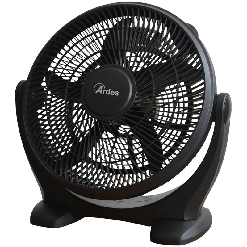 foto del prodotto ventilatore box ardes ar5a35 5 pale inclinazione verticale 50w nero test
