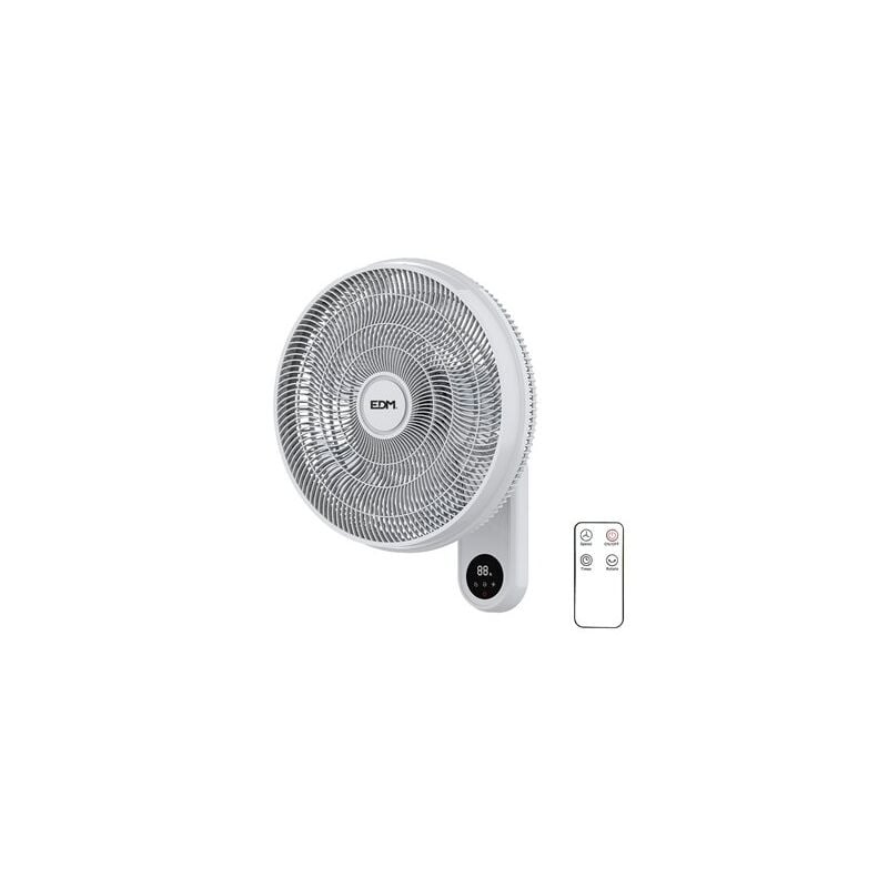 foto del prodotto ventilatore da parete da 55 w 40 cm con controllo edm