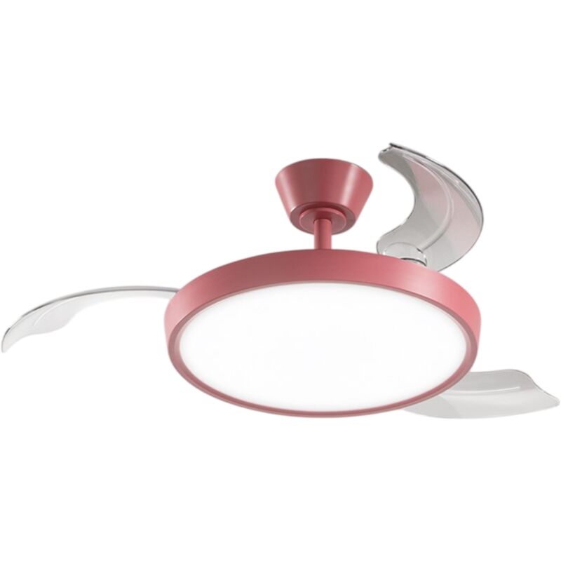 foto del prodotto ventilatore da soffitto con luce perenz 7196 r ct rosso - 106 cm, 3 pale, 6 velocità, motore dc 40w, silenzioso