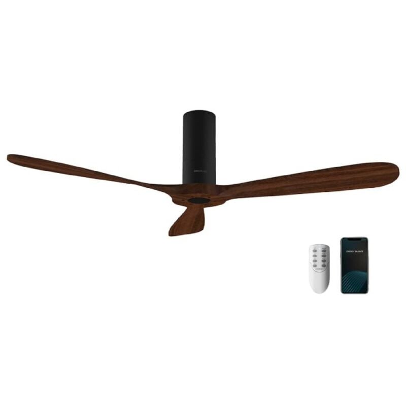foto del prodotto ventilatore da soffitto energysilence 5500 black aqua connected cecotec