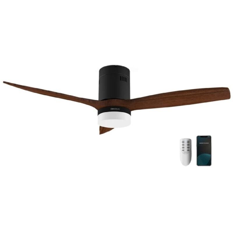 foto del prodotto ventilatore da soffitto energysilence 5600 black aqua connected cecotec