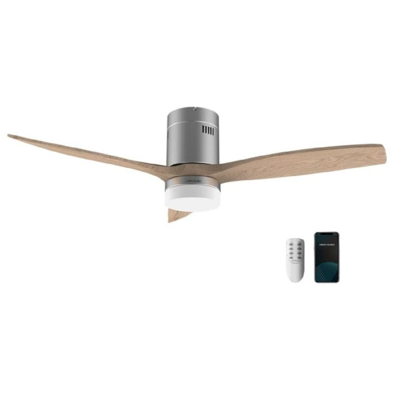 foto del prodotto ventilatore da soffitto energysilence 5600 steel aqua connected cecotec