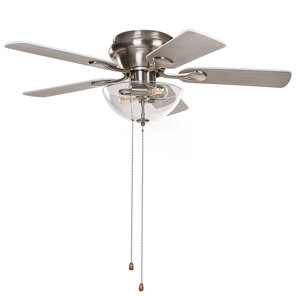 foto del prodotto ventilatore da soffitto in legno argentato in legno argentato 3 velocit 35 cm cucina soggiorno stile tradizionale