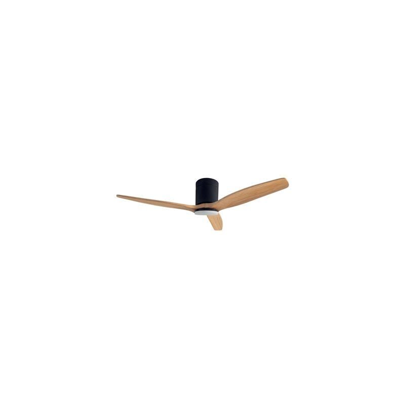 foto del prodotto ventilatore da soffitto kasama orientabile e controllabile 132 3 pale dc nero
