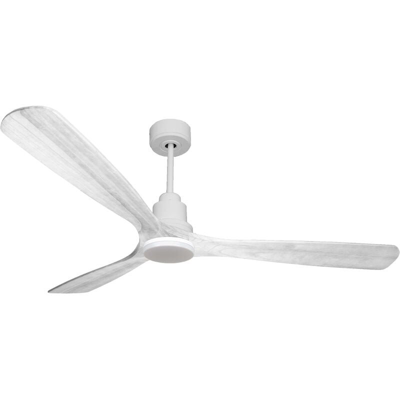 immagine 0 del prodotto ventilatore da soffitto reversibile termostato dimmabile wifi motore cc tetti inclinati telecomando luce a tre toni hypersilence memoria shopify