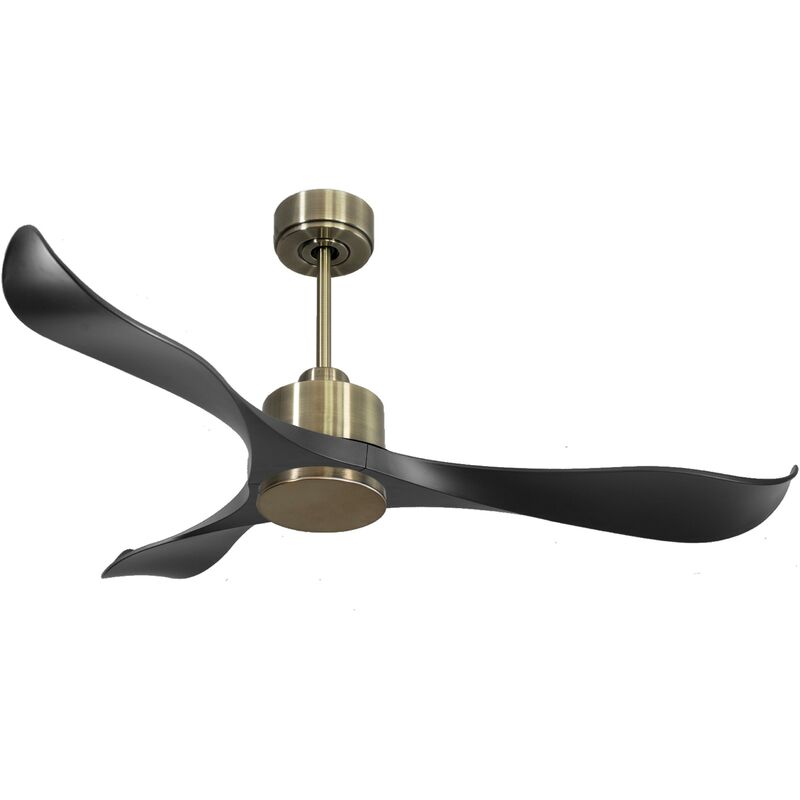 foto del prodotto ventilatore da soffitto reversibile termostato wifi motore cc tetti inclinati telecomando adattatore 2 3 lame hypersilence memoria purline