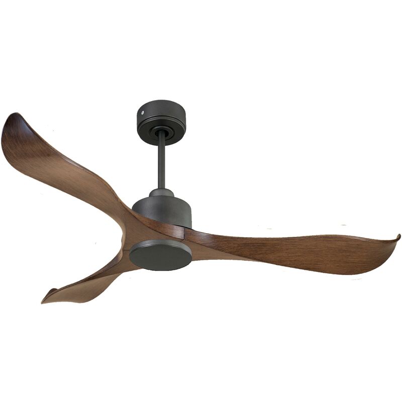 foto del prodotto ventilatore da soffitto reversibile termostato wifi motore cc tetti inclinati telecomando adattatore 2 3 lame hypersilence memoria purline