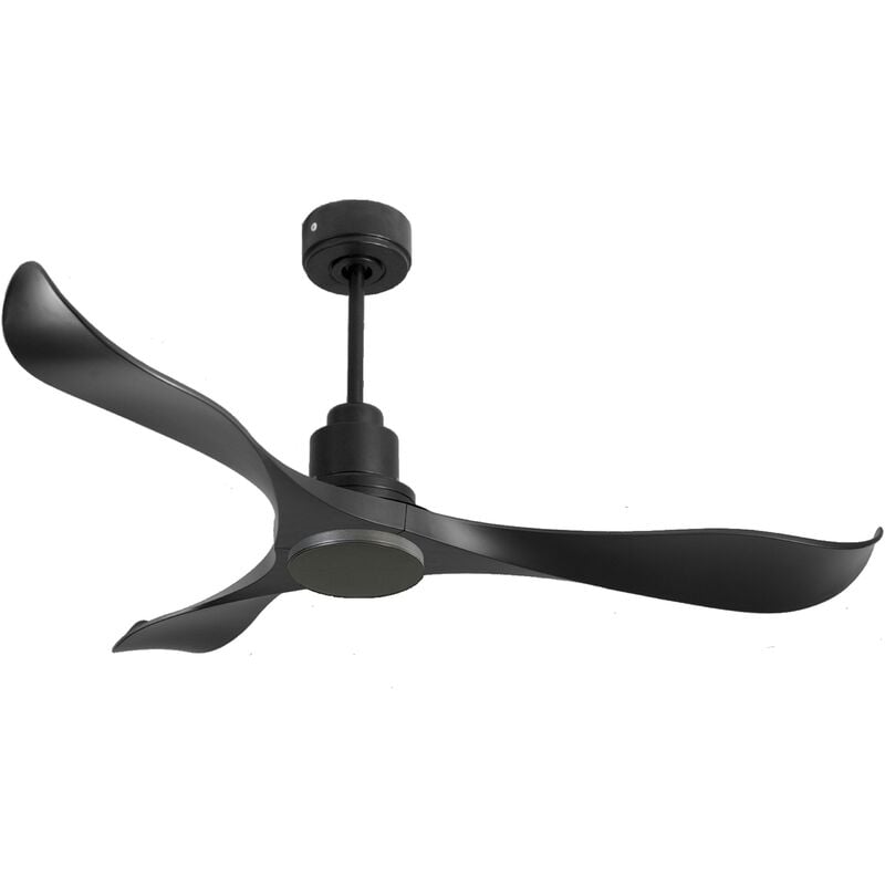 foto del prodotto ventilatore da soffitto reversibile termostato wifi motore cc tetti inclinati telecomando adattatore 2 3 lame hypersilence memoria shopify vendible