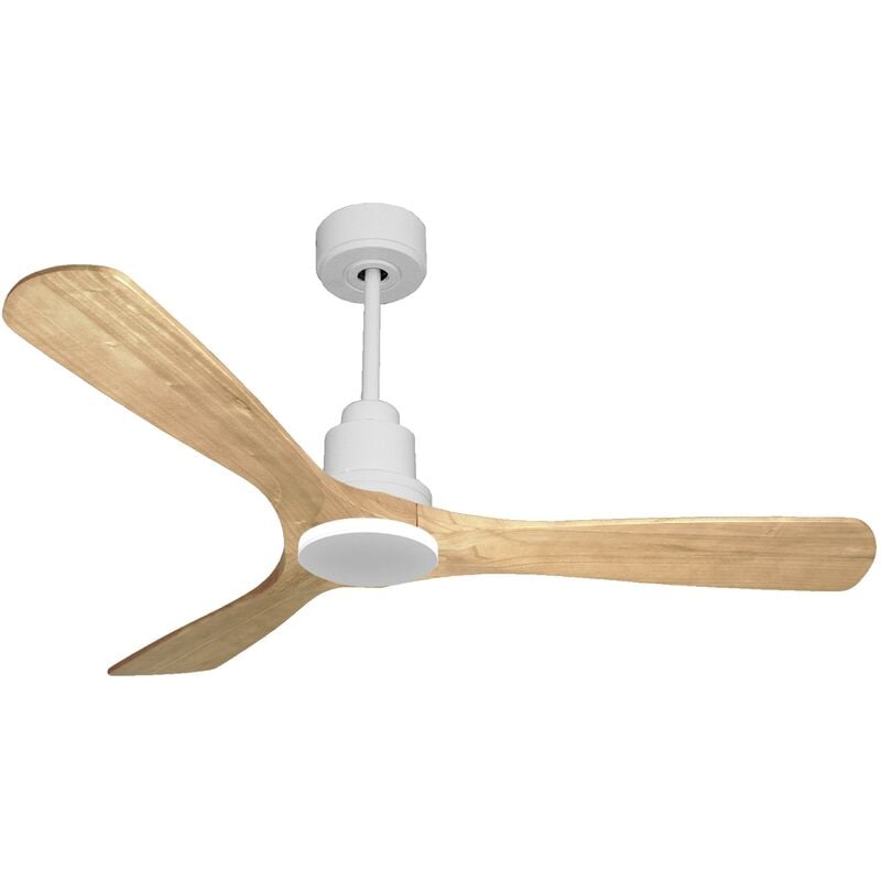 foto del prodotto ventilatore da soffitto reversibile termostato wifi motore cc tetti inclinati telecomando hypersilence memoria purline parosd132c0466716