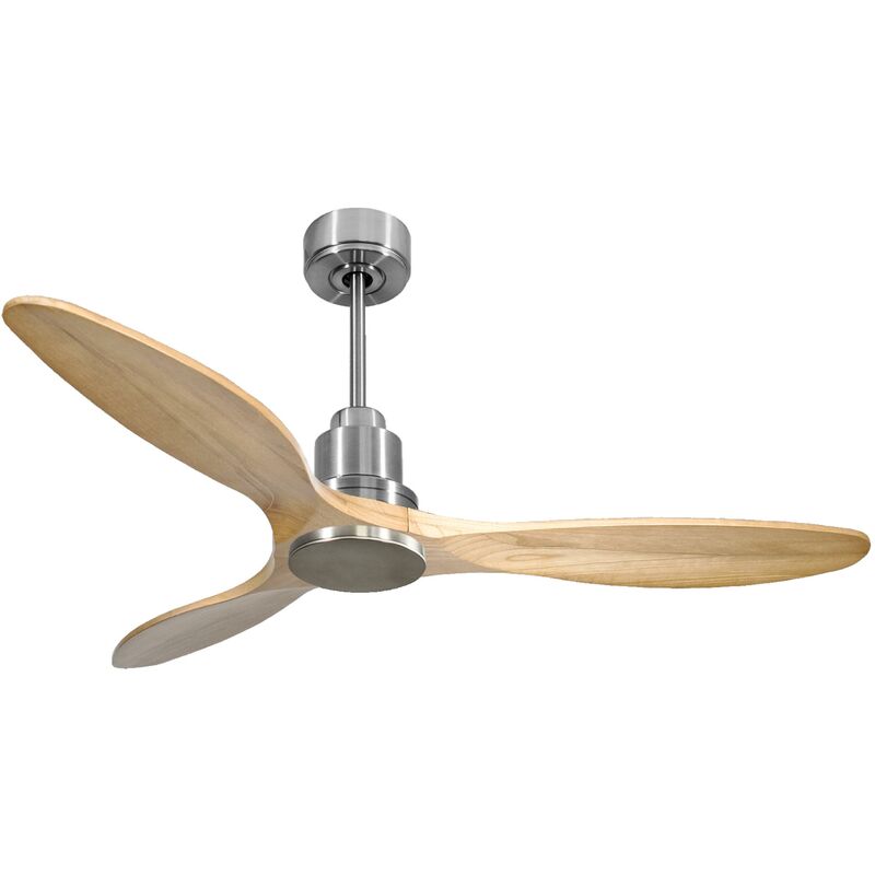 foto del prodotto ventilatore da soffitto reversibile termostato wifi motore cc tetti inclinati telecomando hypersilence memoria purline salamisd132c0466941