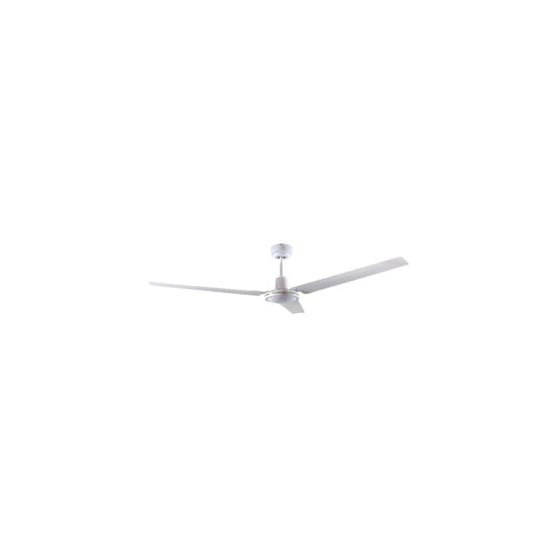 foto del prodotto ventilatore da soffitto saltok con comando 132 3 pale bianco