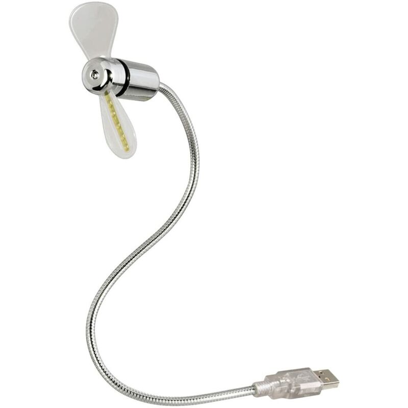 foto del prodotto ventilatore da tavolo hama 00012170 argentato