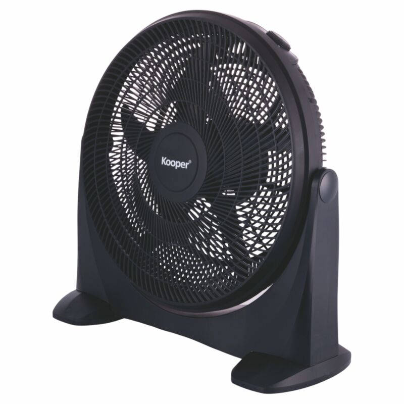 foto del prodotto ventilatore da tavolo kooper nero 50w