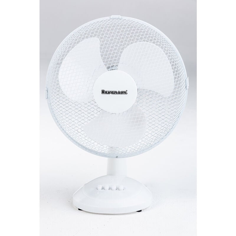 foto del prodotto ventilatore da tavolo ravanson wt 1040 bianco grigio 45 w
