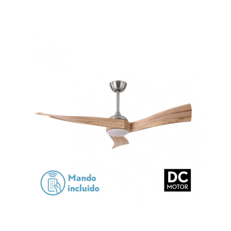 foto del prodotto ventilatore dc janubi 18w niq haya 3 asp.6 vel.reg.x132d 2350lm remoto, memoria e temp.3000 4000 6000k