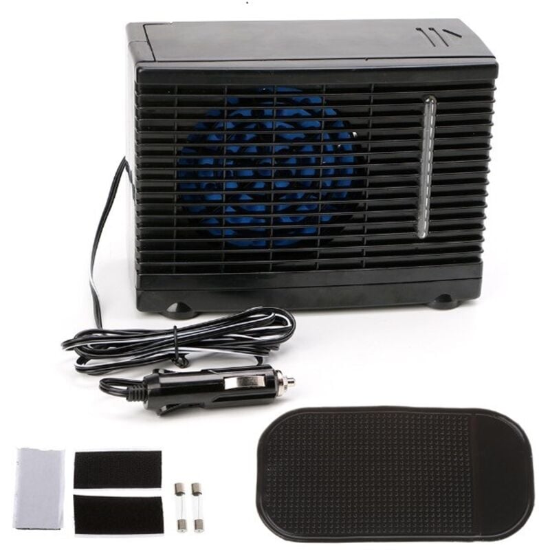 foto del prodotto ventilatore di raffreddamento per condizionatore d aria portatile da 12 v, mini condizionatore d aria per auto, ventilatore di raffreddamento
