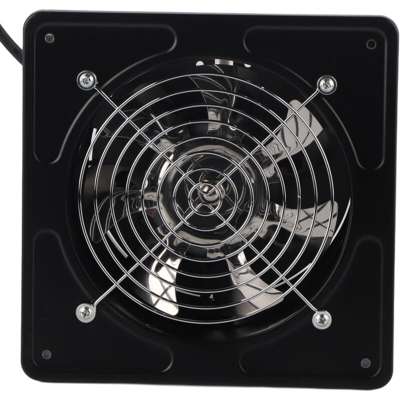 foto del prodotto ventilatore di scarico a parete da 190 mm 40 w 220 v a basso rumore per la casa, il bagno, la cucina, il garage nero eosnow