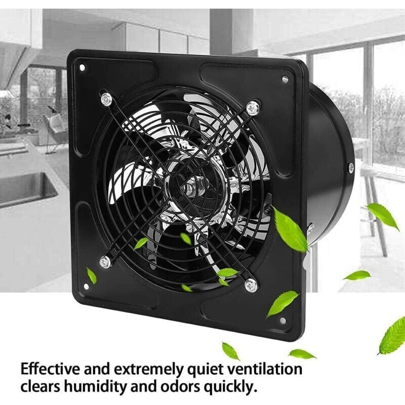 foto del prodotto ventilatore di scarico aiperq estrattore d aria da 6 di diametro, 150 mm, ventilatore di scarico a parete da 40 w per cucina e bagno