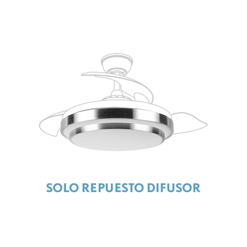 foto del prodotto ventilatore diffusore ibe nickel