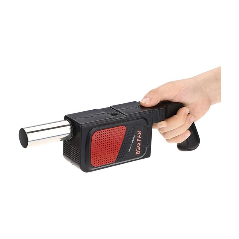 foto del prodotto ventilatore elettrico, attivatore per barbecue da campeggio, ventilatore elettrico per barbecue, soffietto per barbecue, utensili da cucina per